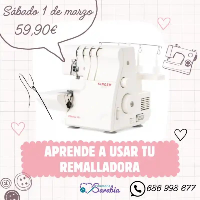 Ordena Ya Curso Intensivo de Remalladora: PROXIMAMENTE