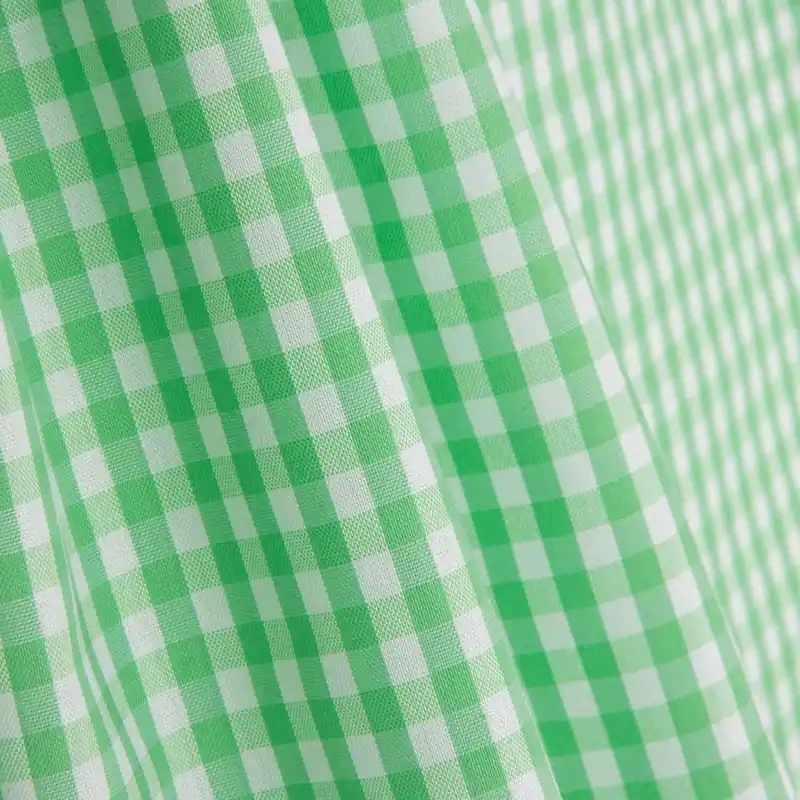 Lujoso Cuadro Vichy Verde Manzana Medio