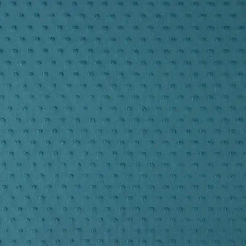 Liquidación Plumeti Soft Cotton Azul Petróleo