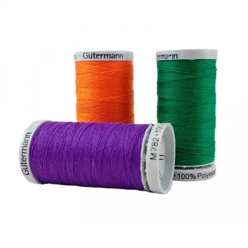 Marca Reconocida Hilo Extrafuerte Gütermann 100m - 000 Negro