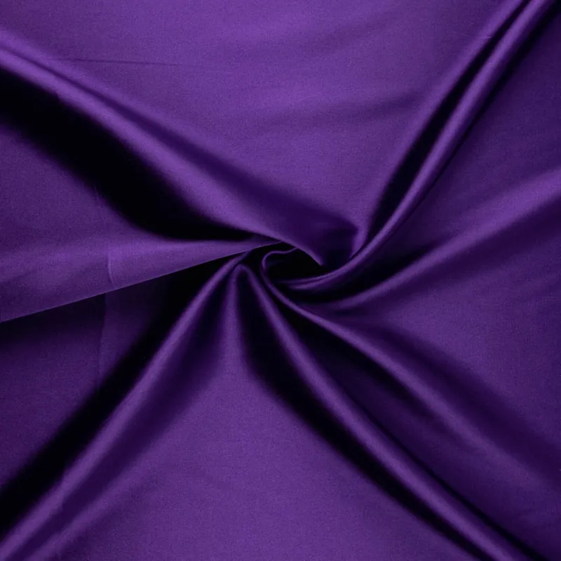 Mejor Precio Charmeuse Spandex Morado