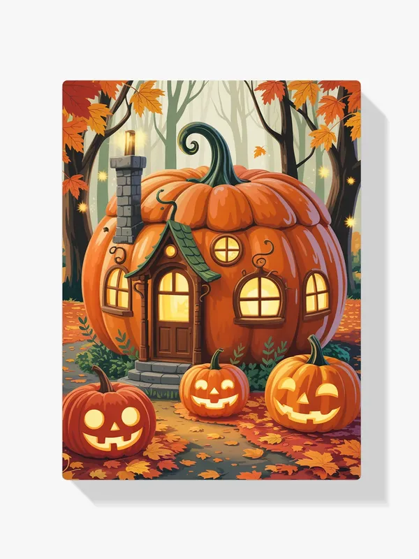 Entrega Rápida Pintar por Números – Delicia de calabaza