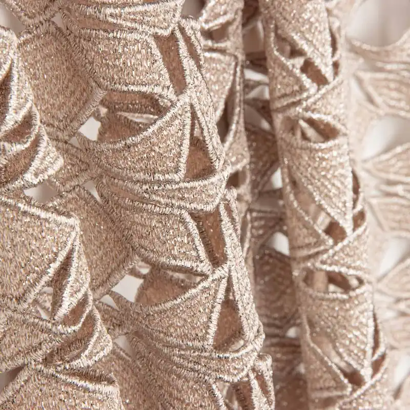 Garantía Incluida Guipur Rombo Lurex