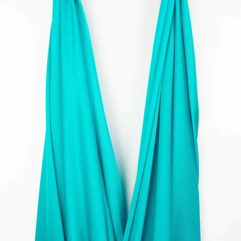 Tela Especial Yoga Aéreo 250cm Turquesa Última Versión