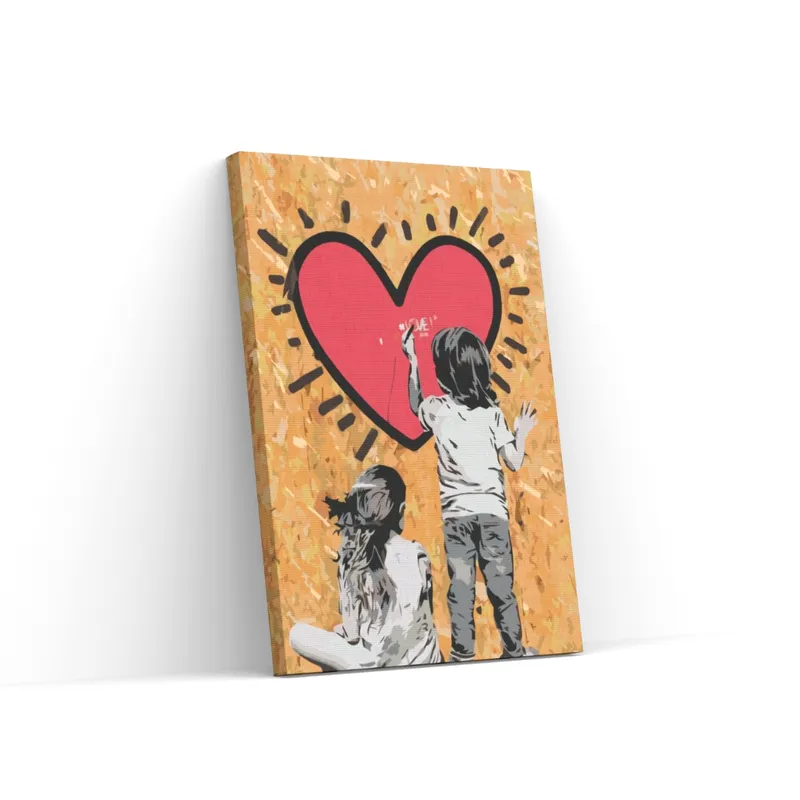 Popular Pintar por Números – El amor de los niños