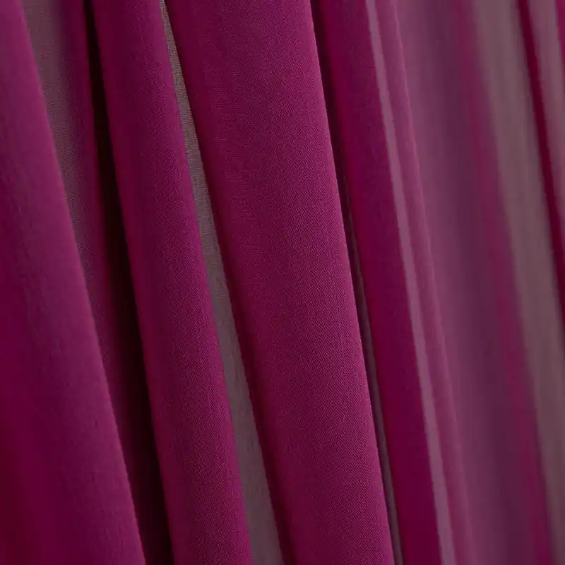 Exclusivo Gasa Tornasol Ciclamen Oscuro