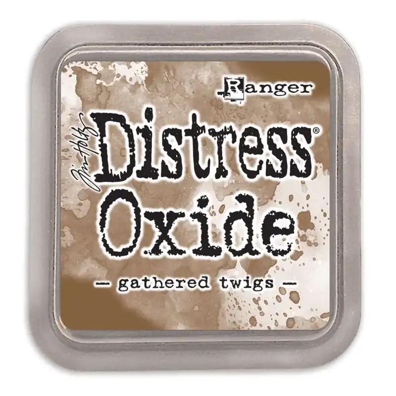 Tendencia Tinta Distress Oxide Gathered Twigs, de Tim Holtz
