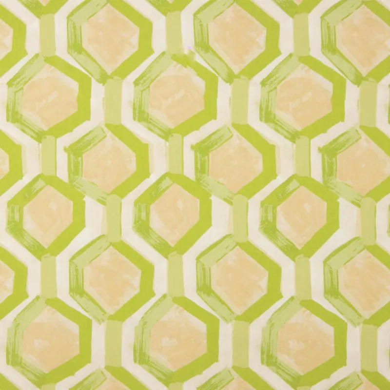 Voile de Viscosa Hexágono Tropical Oferta Especial