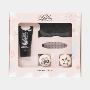 Sello Ladot Set de Iniciacion para Tattoos Numero 1 (Contenido: Tinta, Almohadilla para Sellos, Pedreria y 2 Sellos) Popular