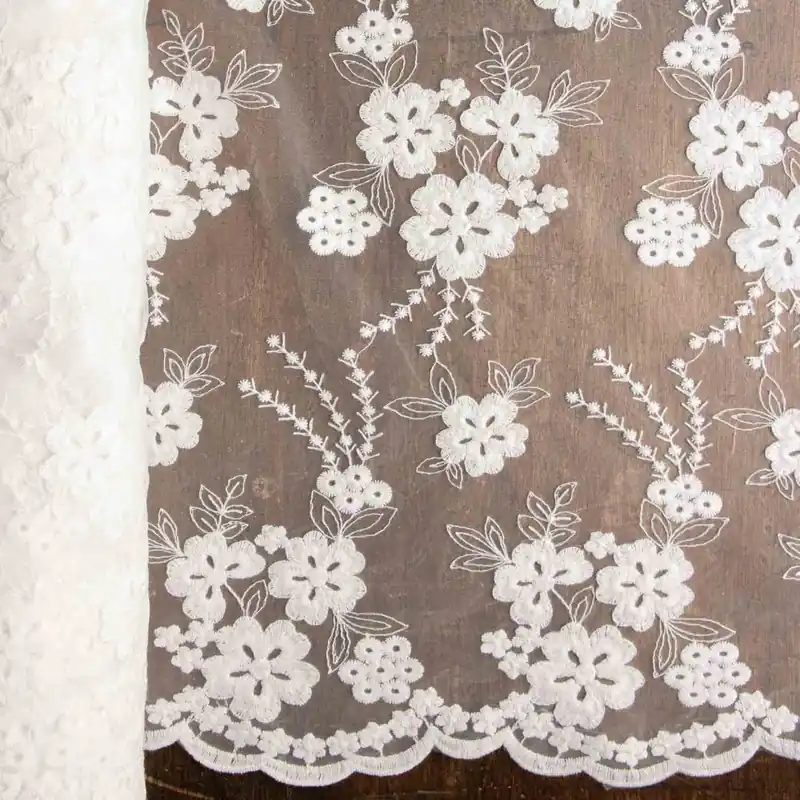 Oferta Tul Bordado Primavera