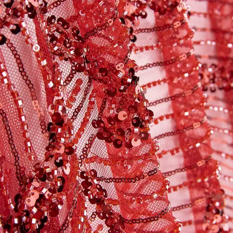 Solo Hoy Lentejuela Fiesta Rubí