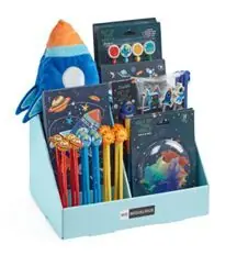 Blister Pegatinas Fosforescentes Little World My Space Mr Marca Reconocida