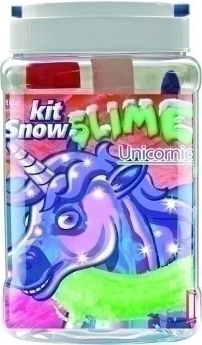 Certificado Juego Instant Slime Kit Snow Snow Unicornio