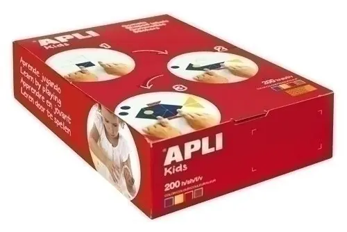 Gomets Apli Caja 200H Circulo 3 Tam. surt. 4 Col. surt. (Am-Az-Rj-Vd) 8. 200 uds. (00701) Oferta Limitada