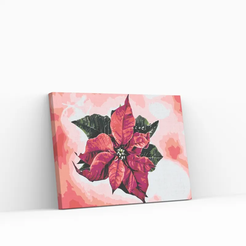 Pintar por Números – Flor de Pascua Promoción