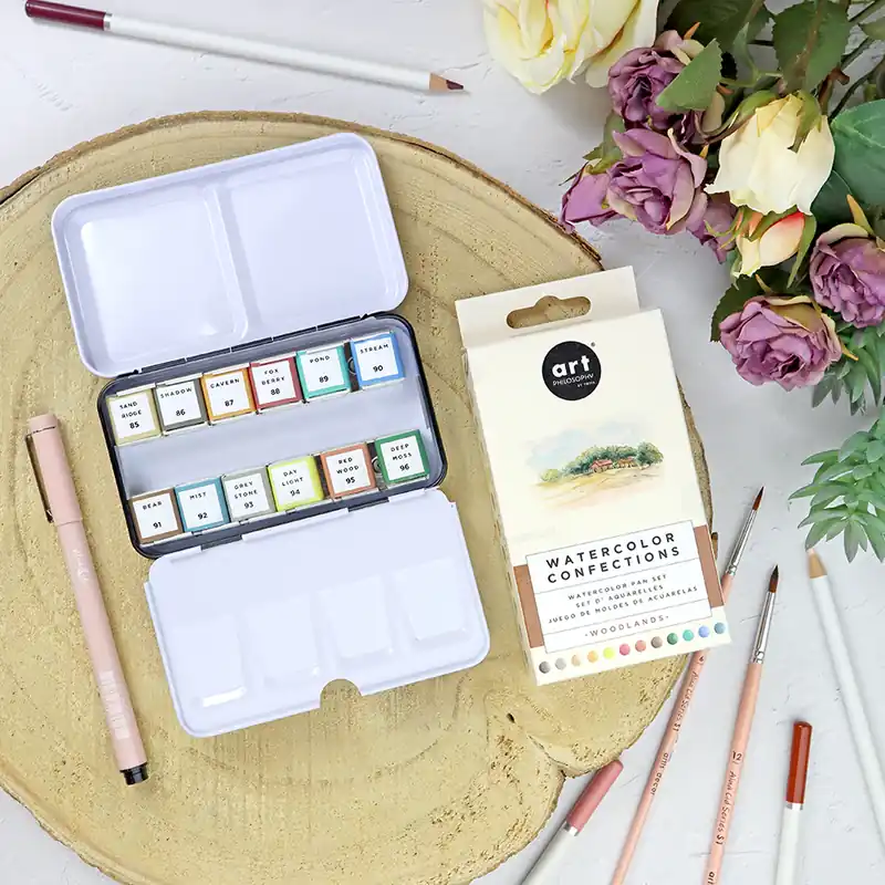 Acuarelas Woodlands de Art Philosophy Venta Final