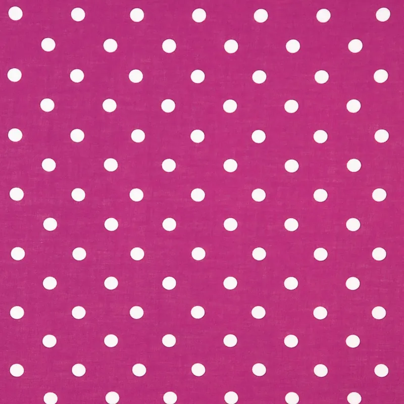 Tela Rústico Estampado Lunar 7mm Fucsia Edición Limitada