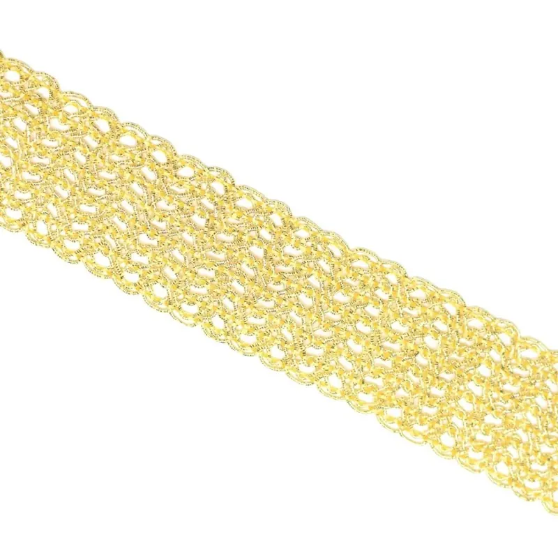 Galón metalizado 122 - Oro Compra Hoy