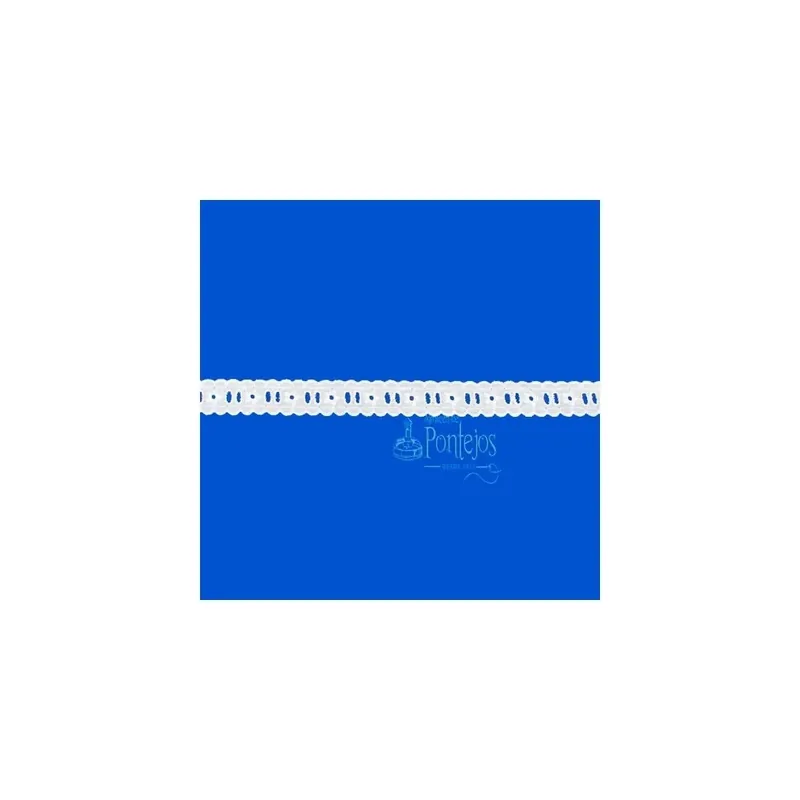 Tira bordada 482 - Blanco Devolución Gratuita