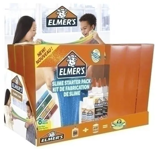 Juego Elmer´s Slime Starter Pack Kit Completo Expositor de 12 Marca Reconocida