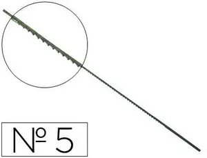 Pelos de Segueta Madera N. 5 -Caja de 144 Envío Exprés