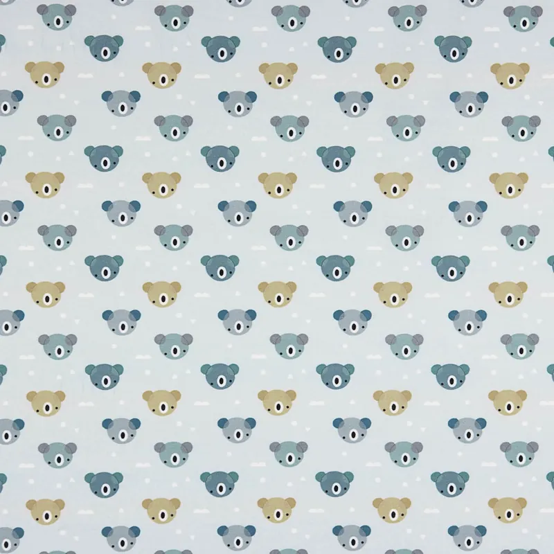 Viyela Algodón Osito Azul Solo Por Tiempo Limitado