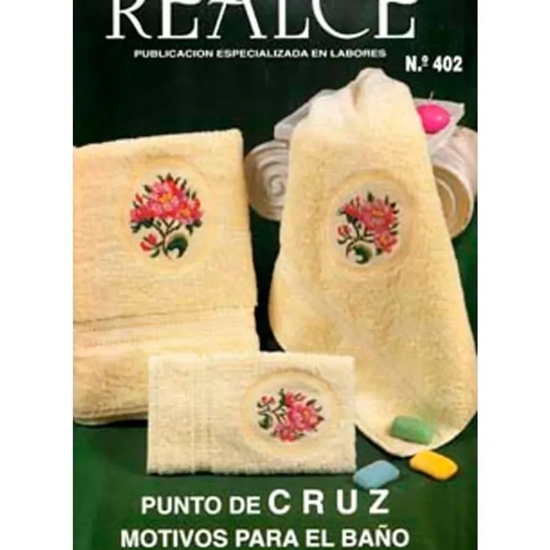 Mejor Precio Punto de cruz para baño nº402 realce