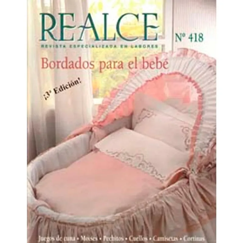 Mejor Precio Bordado para bebé nº418 realce
