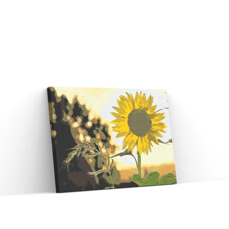 Precio De Oferta Pintar por Números – Girasoles en el prado