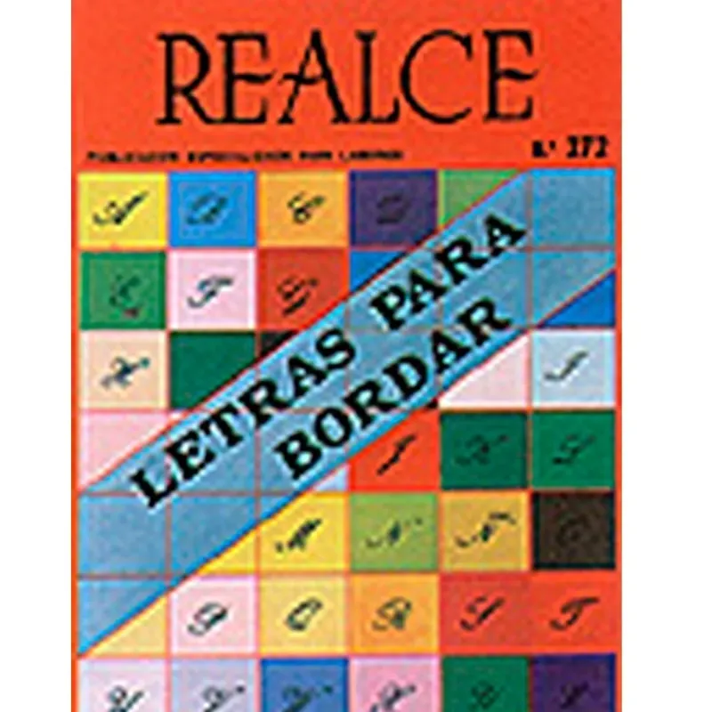 Precio Rebajado Letras para bordar nº272 realce
