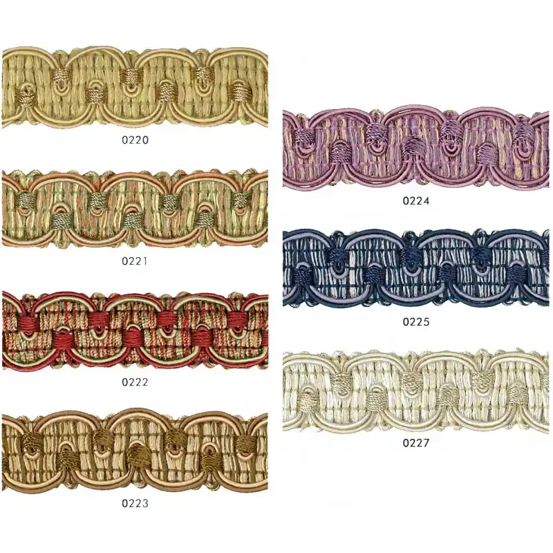 Liquidación Galón Hispania de Rayón - 2 cm - 0220 Tostado