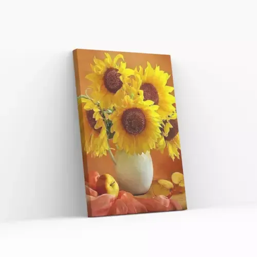 Pintar por Números – Girasoles y manzanas Certificado