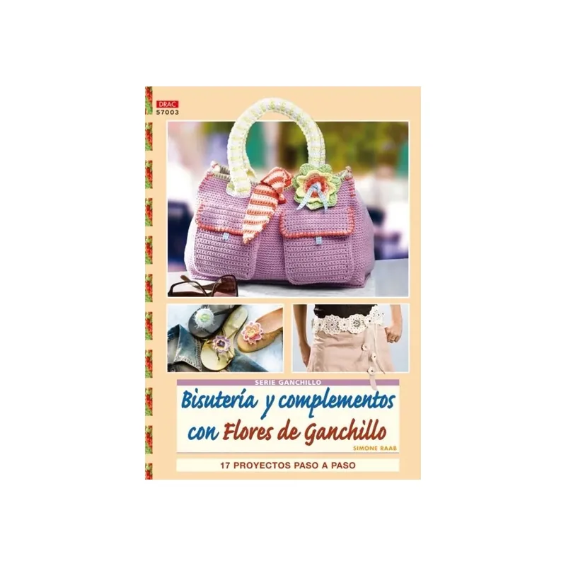 Bisuteria y complementos con flores de ganchillo drac Oferta Especial