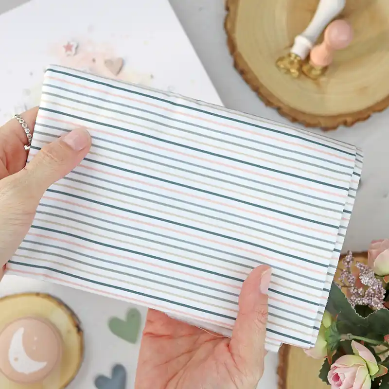 De Moda Tela Fiesta de listas | Ohana de fiesta