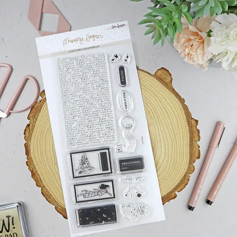 Mejor Calidad Set de sellos Carta postal, de Lora Bailora