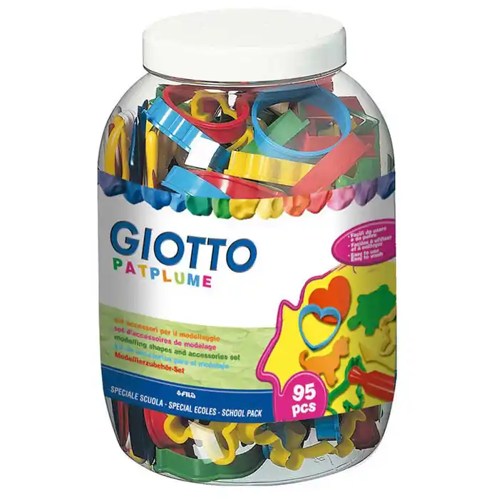 Moldeadores Giotto Bote 95 Unidades Formas Surtidas Comprar En Línea