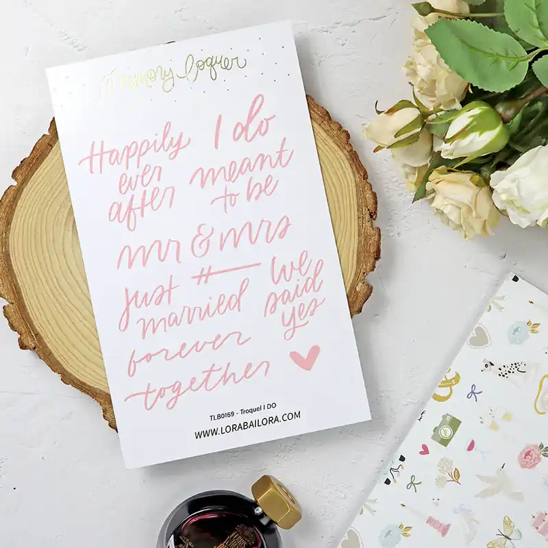 Set de troqueles I do de Lora Bailora Precio Rebajado