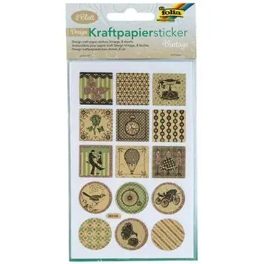 Barato Etiqueta Folia Vintage 8H