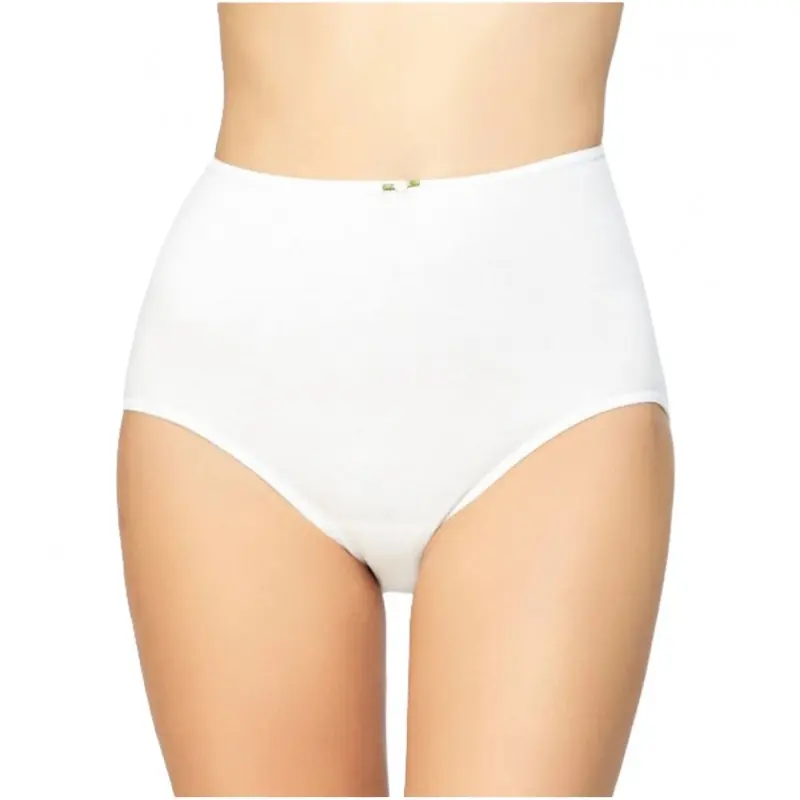 Mayoreo Braga Clásica Alta Mujer Avet 3167 - Algodón - M - Arena