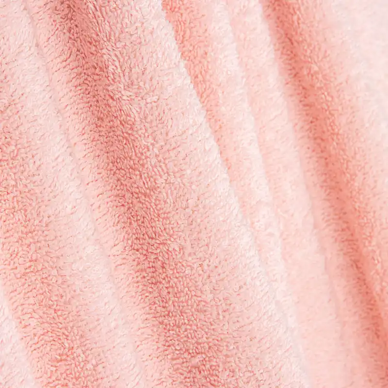 Comprar En Línea Rizo Algodón Toalla Rosa Claro