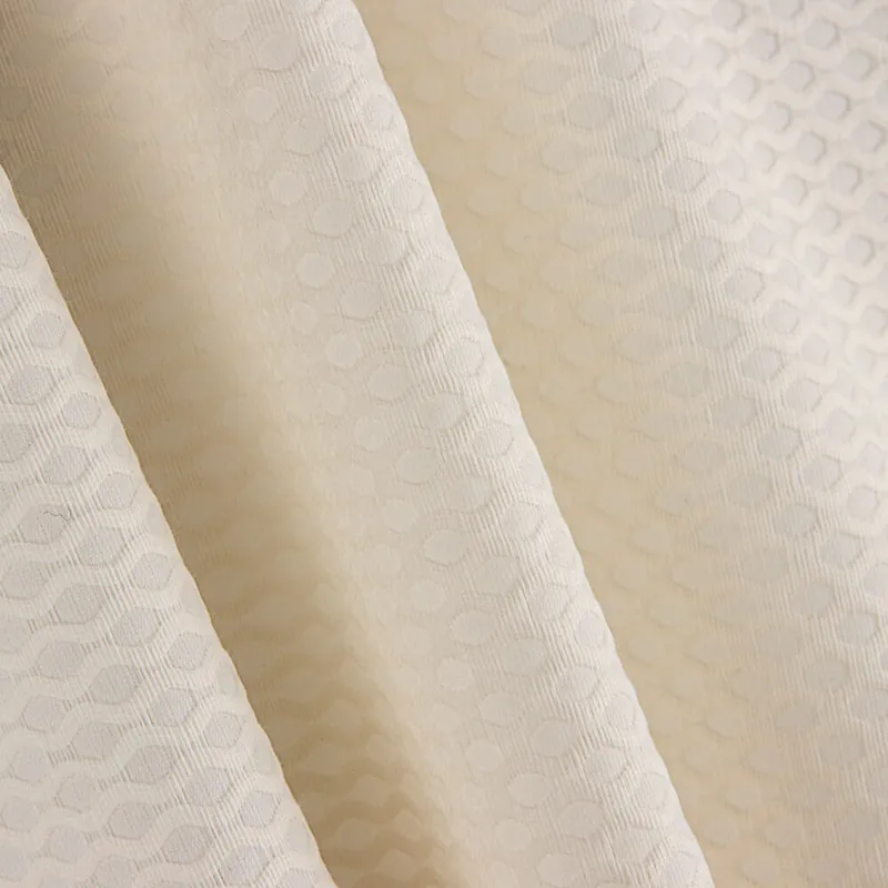 Stock Limitado Piqué Espirales Crema