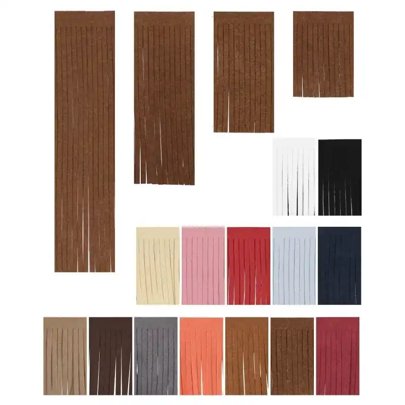 Fleco Antelina de Alta Calidad - 5 cm - 0001 Blanco Descuento