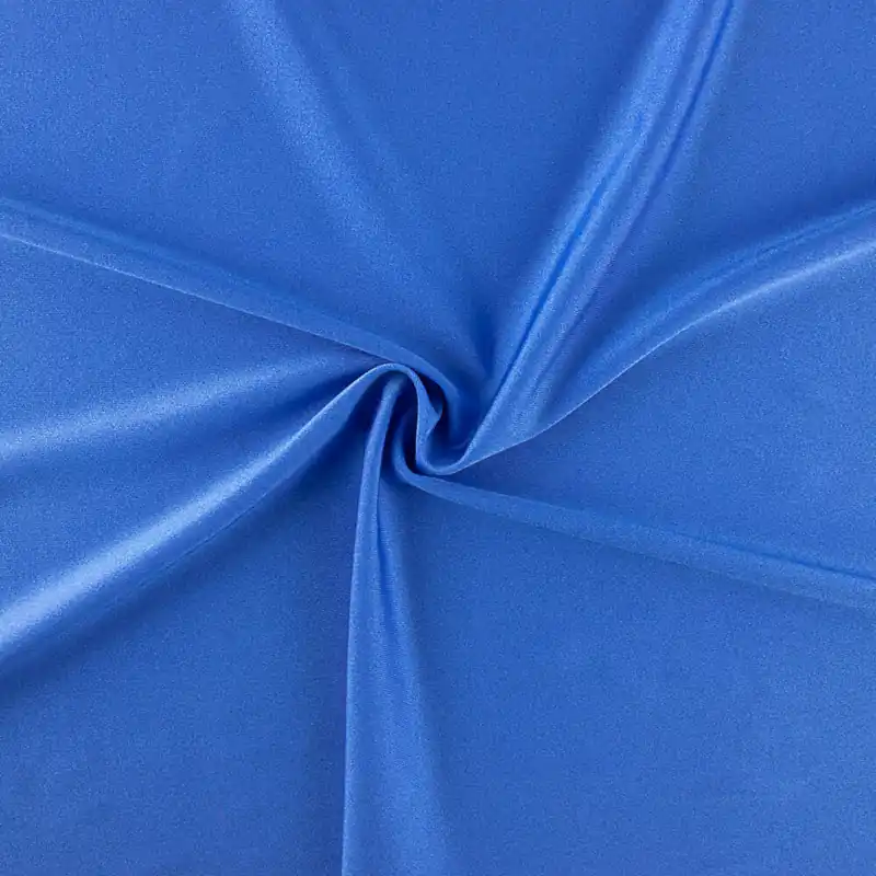 Última Versión Lycra Brillante Azul