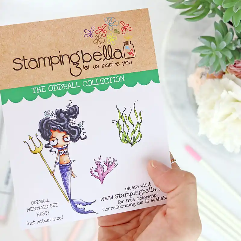 Sello Oddball Mermaid de Stamping Bella Novedad