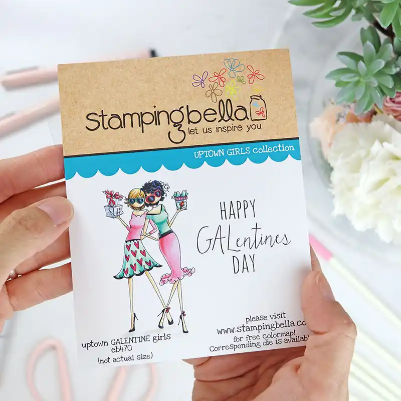 Sello Galentine Girls de Stamping Bella Solo Hoy