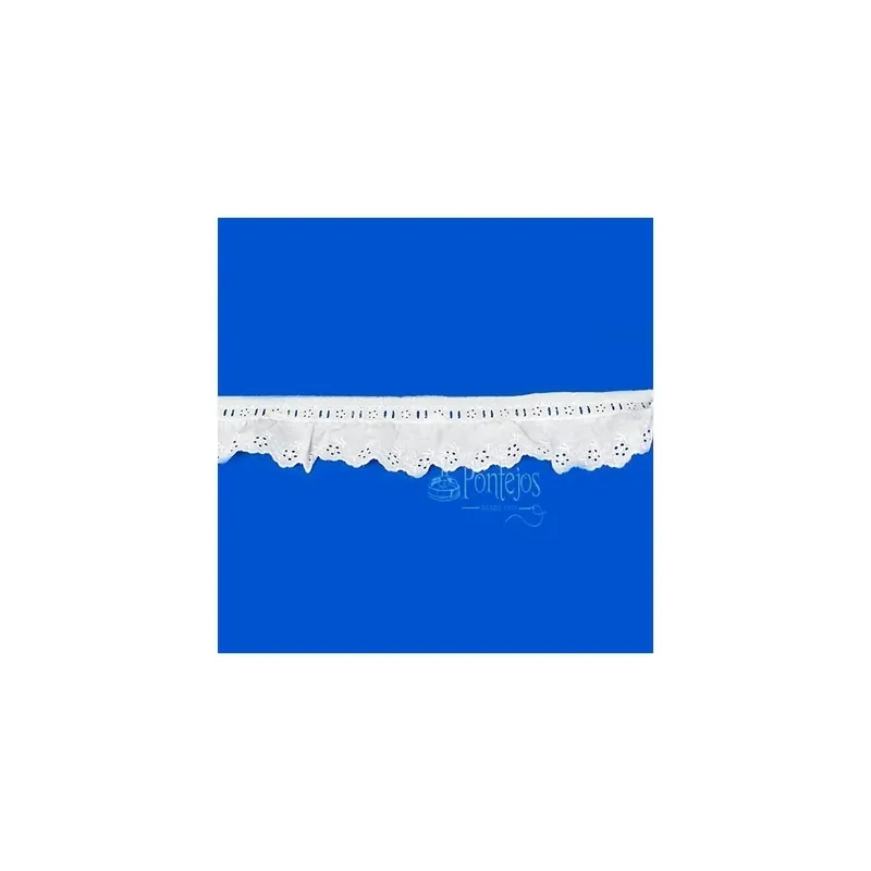 Oferta Flash Tira bordada 483 - Blanco