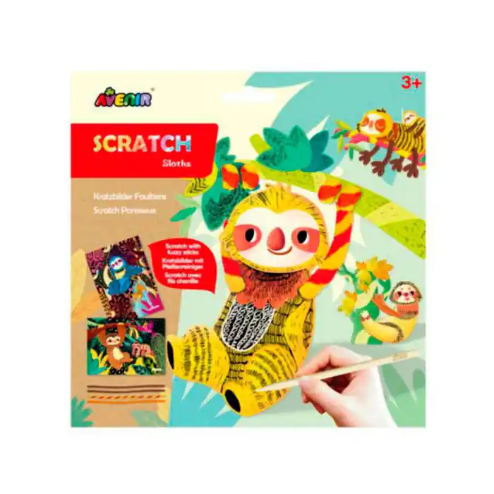 Scratch con Chenilla Avenir Perezosos Precio Bajo