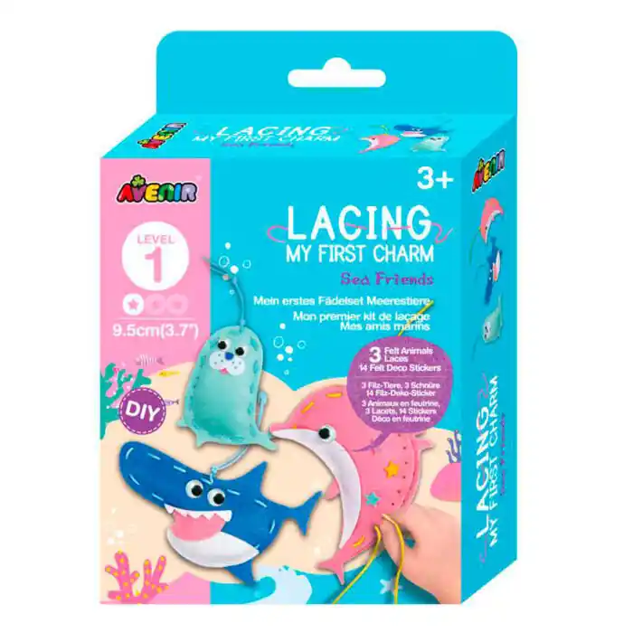 Muñecos de Coser Charm Avenir Nivel 1 Animales Marinos Bestseller