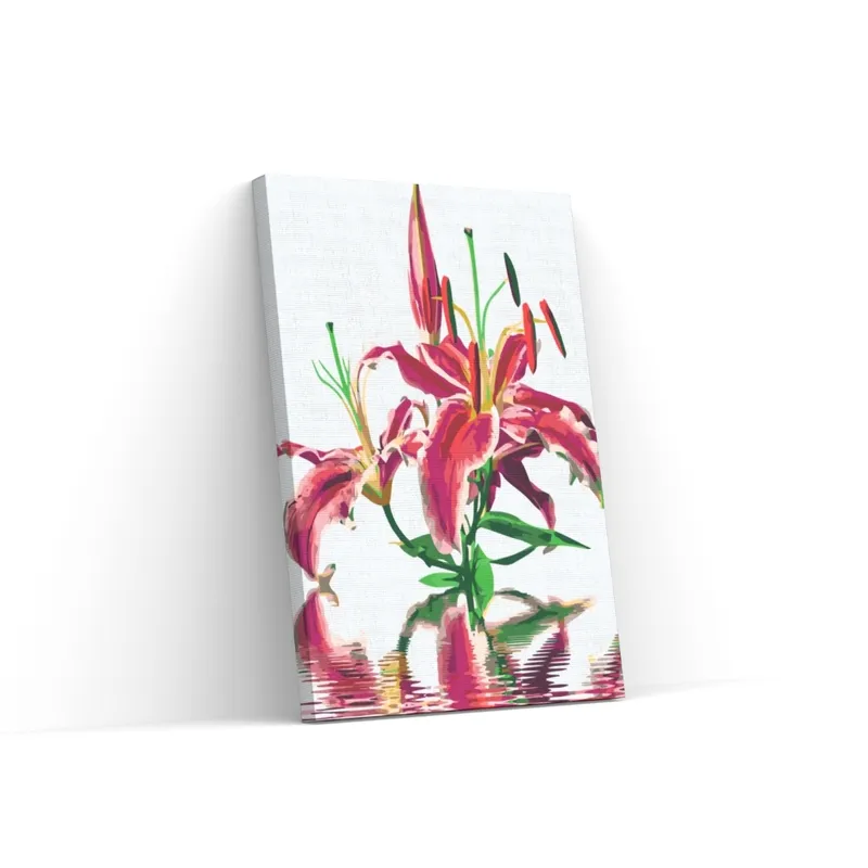 Solo Por Tiempo Limitado Pintar por Números – Lirio rosa