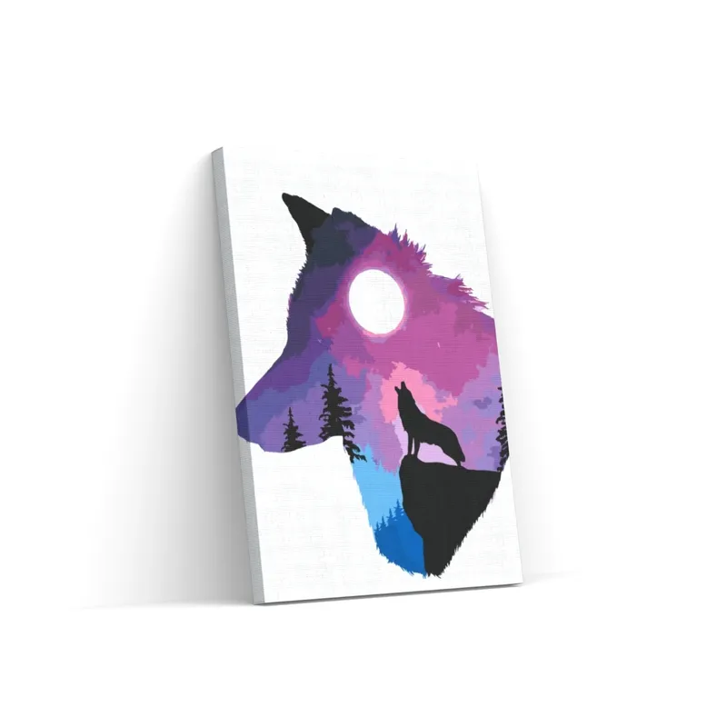 Pintar por Números – Lobo aullador Precio Reducido